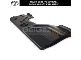 TOYOTA HILUX 2015+ BAGAJ KAPAĞI KABARTMA ABS, SİYAH