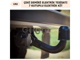 ÜNİVERSAL ÇEKİ DEMİRİ ELEKTRİK TESİSATI 7 KUTUPLU ELEKTRİK KİT
