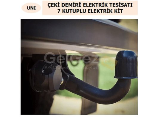 ÜNİVERSAL ÇEKİ DEMİRİ ELEKTRİK TESİSATI 7 KUTUPLU ELEKTRİK KİT
