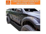 MITSUBISHI L200 2015-19 KAPI DODİK SETİ ABS PLASTİK, 4 PARÇA