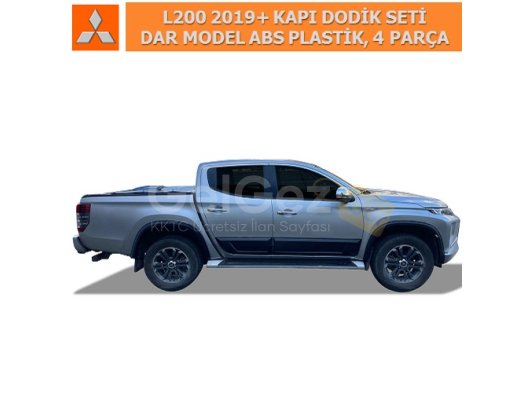 MITSUBISHI L200 2019+ KAPI DODİK SETİ DAR MODEL ABS PLASTİK, 4 PARÇA
