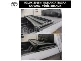 TOYOTA HILUX 2015+ KATLANIR BAGAJ KAPAMA, VİNİL BRANDA