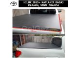 TOYOTA HILUX 2015+ KATLANIR BAGAJ KAPAMA, VİNİL BRANDA