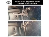 TOYOTA HILUX 2015+ KATLANIR BAGAJ KAPAMA, VİNİL BRANDA