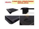 ISUZU D-MAX 2020+ SÜRGÜLÜ BAGAJ KAPAMA, SİYAH