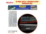 ISUZU D-MAX 2021+ KROMLU CAM RÜZGARLIĞI