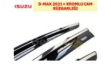 ISUZU D-MAX 2021+ KROMLU CAM RÜZGARLIĞI