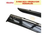 ISUZU D-MAX 2021+ KROMLU CAM RÜZGARLIĞI