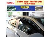 ISUZU D-MAX 2021+ KROMLU CAM RÜZGARLIĞI