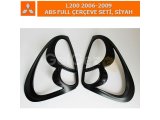 MITSUBISHI L200 2006-09 ABS FULL ÇERÇEVE SETİ, SİYAH