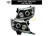 TOYOTA HILUX VIGO 2008-2011 LED FAR SETİ PMMA