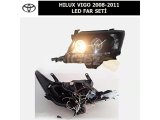 TOYOTA HILUX VIGO 2008-2011 LED FAR SETİ PMMA