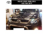 TOYOTA HILUX VIGO 2008-2011 LED FAR SETİ PMMA