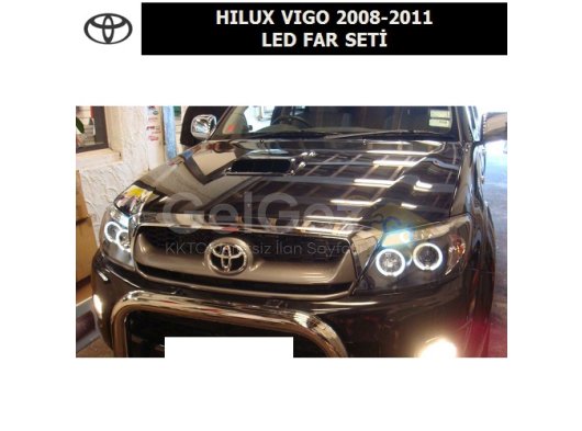 TOYOTA HILUX VIGO 2008-2011 LED FAR SETİ PMMA