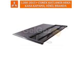 MITSUBISHI L200 2015+ ESNEK KATLANIR ARKA KASA KAPAMA, VİNİL BRANDA