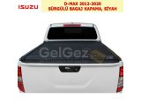 ISUZU D-MAX 2012-20 SÜRGÜLÜ BAGAJ KAPAMA, SİYAH