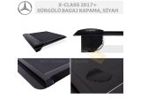 MERCEDES X-CLASS 2017+ SÜRGÜLÜ BAGAJ KAPAMA, SİYAH