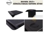 NISSAN NAVARA 2015+ SÜRGÜLÜ BAGAJ KAPAMA, SİYAH