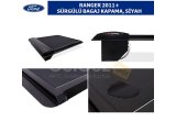 FORD RANGER 2011+ SÜRGÜLÜ BAGAJ KAPAMA, SİYAH