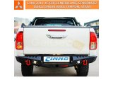 MITSUBISHI L200 2010-15 GÜÇLENDİRİLMİŞ SENSÖRSÜZ IŞIKLI DAKAR ARKA TAMPON, SİYAH