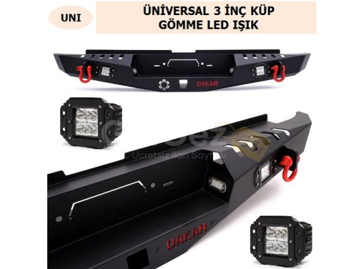 ÜNİVERSAL 3″ KÜP GÖMME LED IŞIK