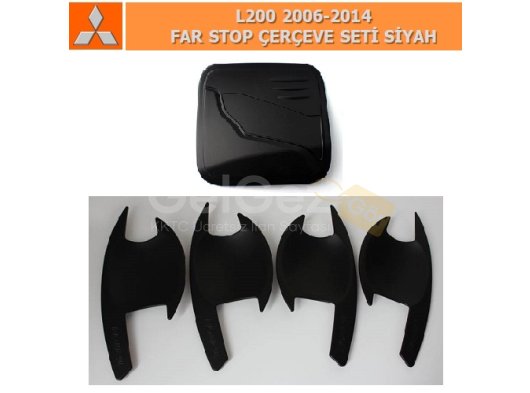 MITSUBISHI L200 2006-14 FULL ÇERÇEVE SETİ, SİYAH