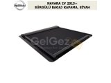 NISSAN NAVARA 2015+ SÜRGÜLÜ BAGAJ KAPAMA, SİYAH