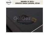 NISSAN NAVARA 2015+ SÜRGÜLÜ BAGAJ KAPAMA, SİYAH