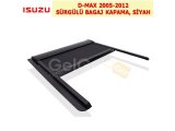 ISUZU D-MAX 2005-12 SÜRGÜLÜ BAGAJ KAPAMA, SİYAH