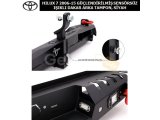 TOYOTA HILUX 2006-2015 GÜÇLENDİRİLMİŞ SENSÖRSÜZ IŞIKLI DAKAR ARKA TAMPON, SİYAH