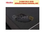 ISUZU D-MAX 2012-20 SÜRGÜLÜ BAGAJ KAPAMA, GRİ