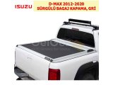 ISUZU D-MAX 2012-20 SÜRGÜLÜ BAGAJ KAPAMA, GRİ