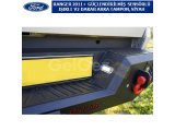FORD RANGER 2011+ GÜÇLENDİRİLMİŞ SENSÖRLÜ IŞIKLI V2 DAKAR ARKA TAMPON, SİYAH