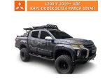 MITSUBISHI L200 V 2019+ ABS KAPI DODİK SETİ 6 PARÇA SİYAH
