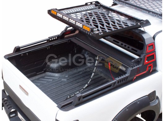 TOYOTA HILUX 2006-15 SÜRGÜLÜ BAGAJ KAPAMA, SİYAH