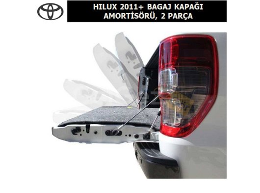 TOYOTA HILUX 2011+ BAGAJ KAPAĞI AMORTİSÖRÜ 2 PARÇA