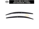 TOYOTA HILUX 2006 -22 KROMLU CAM RÜZGARLIĞI 4 PARÇA