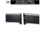 TOYOTA HILUX 2006 -22 KROMLU CAM RÜZGARLIĞI 4 PARÇA