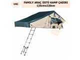 FAMILY ARAÇ ÜSTÜ KAMP ÇADIRI 125cmx220cm
