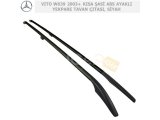 MERCEDES VITO W639 KISA ŞASİ 2003+ SİYAH ABS PLASTİK AYAKLI YEKPARE TAVAN ÇITASI, SİYAH
