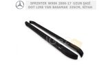 MERCEDES SPRINTER W906 2006-17 UZUN ŞASİ DOT LINE YAN BASAMAK 335CM, SİYAH