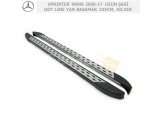 MERCEDES SPRINTER W906 2006-17 UZUN ŞASİ DOT LINE YAN BASAMAK 335CM, SILVER