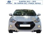 HYUNDAI ELANTRA 2012-15 ÖN TAMPON EKİ, 3 PARÇA, BOYALI