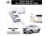 TOYOTA HILUX 2010-2017 ÖN TAMPON KORUMA, KROM