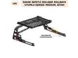 ÜNİVERSAL DAKAR SEPETLİ ROLLBAR ROLLBACK UYUMLU IŞIKSIZ MEDIUM, SİYAH