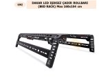 ÜNİVERSAL LED IŞIKSIZ DAKAR ÇADIR ROLLBARI (BED RACK) Max 160×154 cm