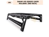 ÜNİVERSAL LED IŞIKSIZ DAKAR ÇADIR ROLLBARI (BED RACK)