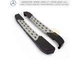 MERCEDES SPRINTER W906 2006-17 EKSTRA UZUN ŞASİ DOT LINE TEKER ARKASI 114CM, SILVER