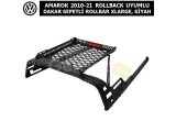VOLKSWAGEN AMAROK 2010-21 ROLLBACK UYUMLU DAKAR SEPETLİ ROLLBAR XLARGE, SİYAH