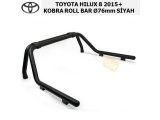 TOYOTA HILUX 2015+ KOBRA Ø76 ROLLBAR SİYAH